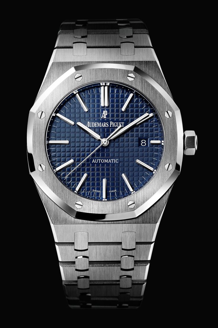 Premium Audemars Piguet Royal Oak Blue Dial Watch For Men