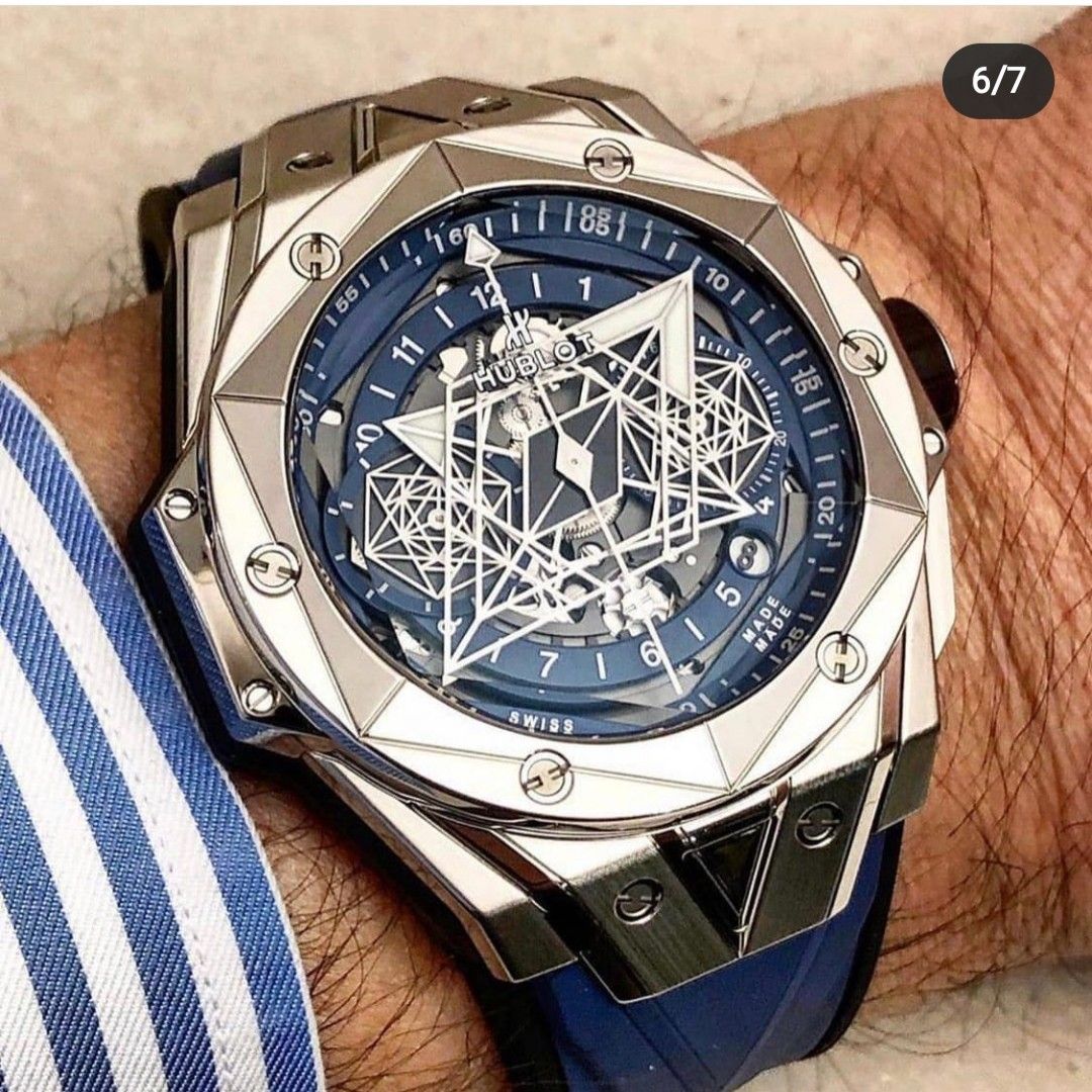 Visit site Hublot Big Bang Sang Bleu Blue