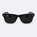 Ray-Ban Original Wayfarer Classic Sunglasses – Gloss Black Acetate Frame with G-15 Green/Black Lenses