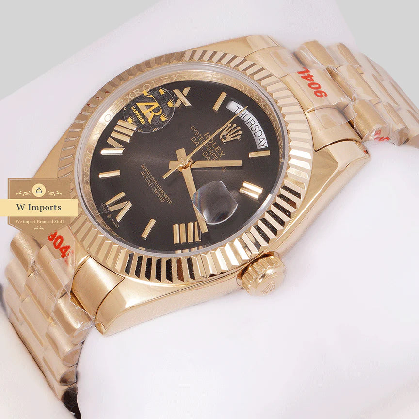 Charcoal Gray Dial Roman Numeral