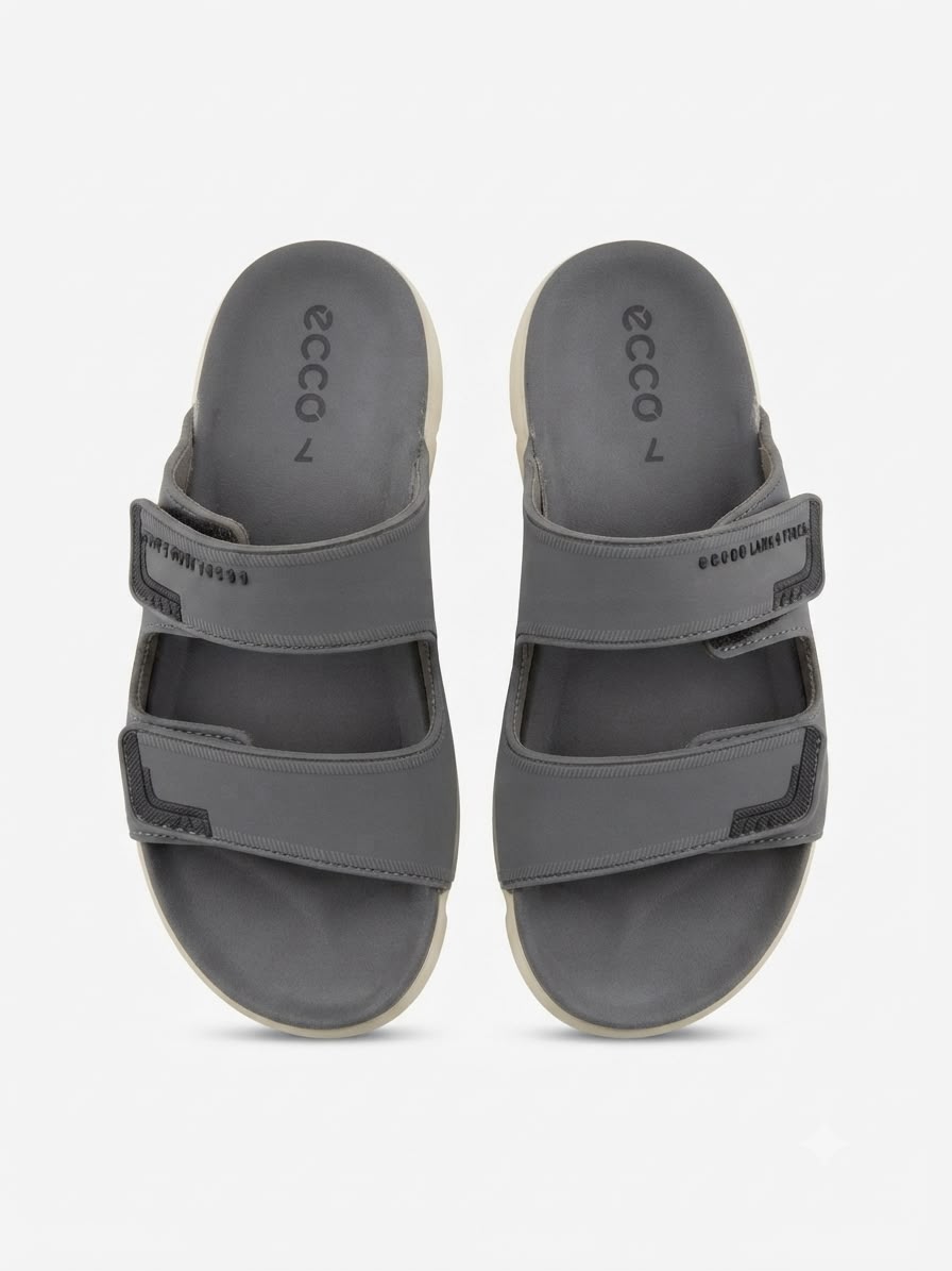 ECCO Cozmo sandals featuring adjustable